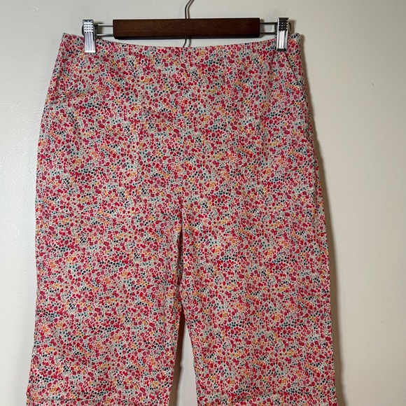 NWOT ALIX OF BOHEMIA Charlie Garden Pant Floral Print 100% Cotton Size Medium - Picture 3 of 9